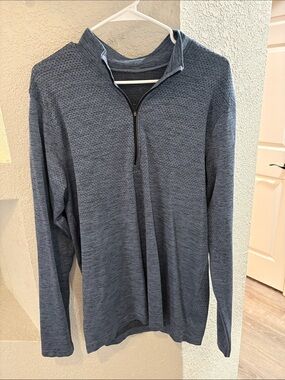 Lululemon Men's Quarter-Zip Athletic Blue